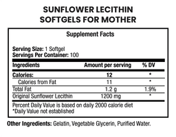 Sunflower Lecithin Softgels for Women image 2