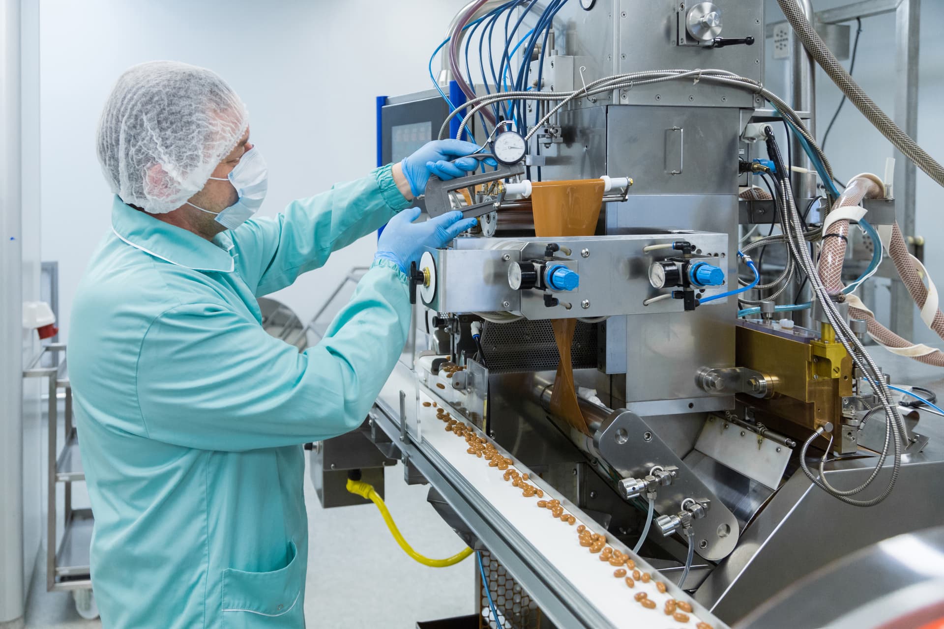 Precision blending process