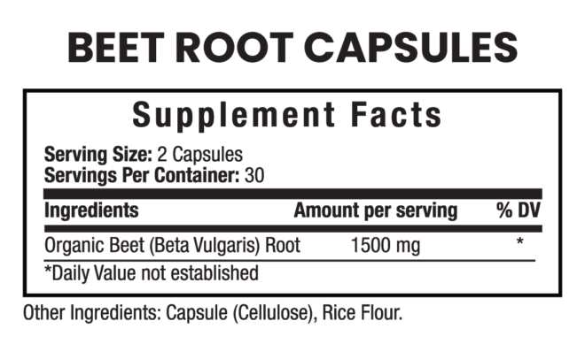 Beet Root Capsules - Image 2