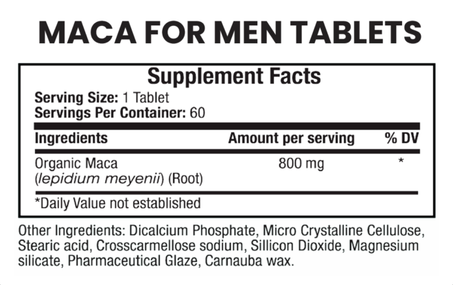 Maca for Men Tablet - Image 2
