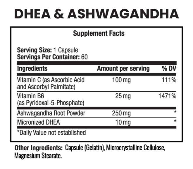 DHEA & Ashwagandha - Image 2