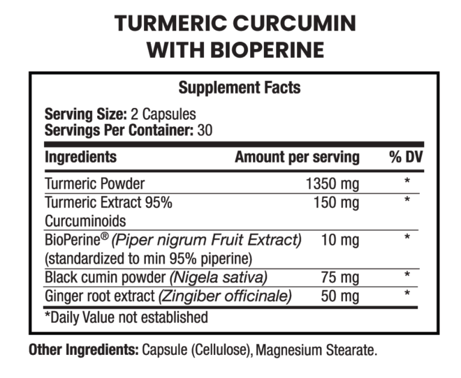 Turmeric Curcumin with BioPerine - Image 2