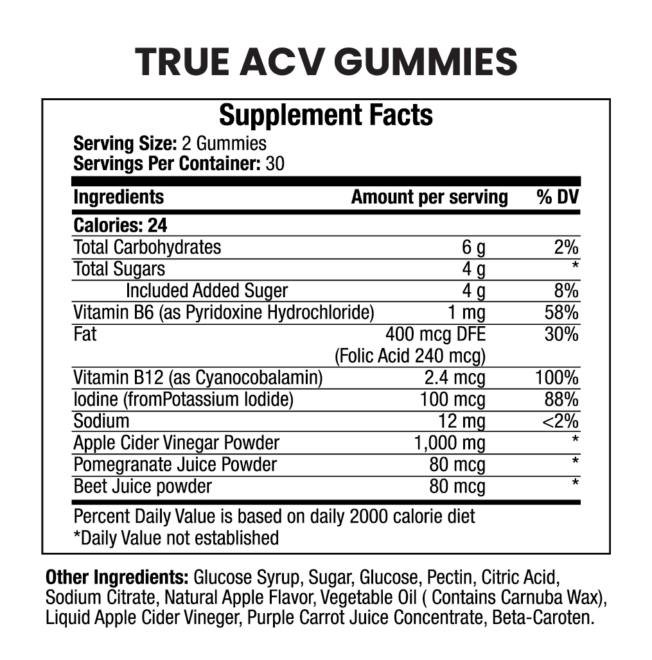 Apple Cider Vinegar Gummies - Image 2