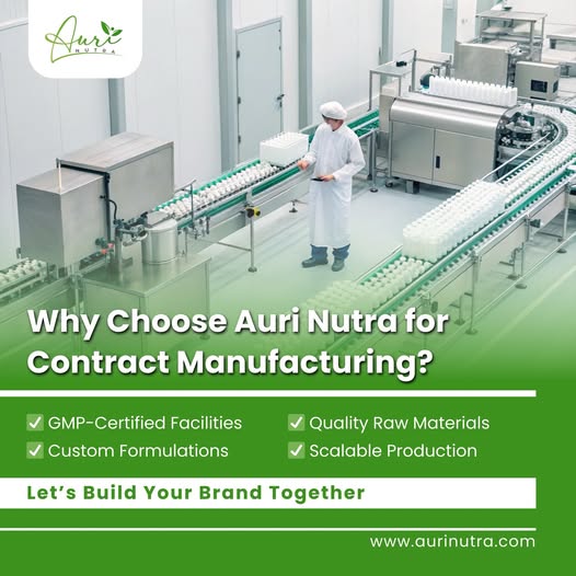 custom supplement manufacturing